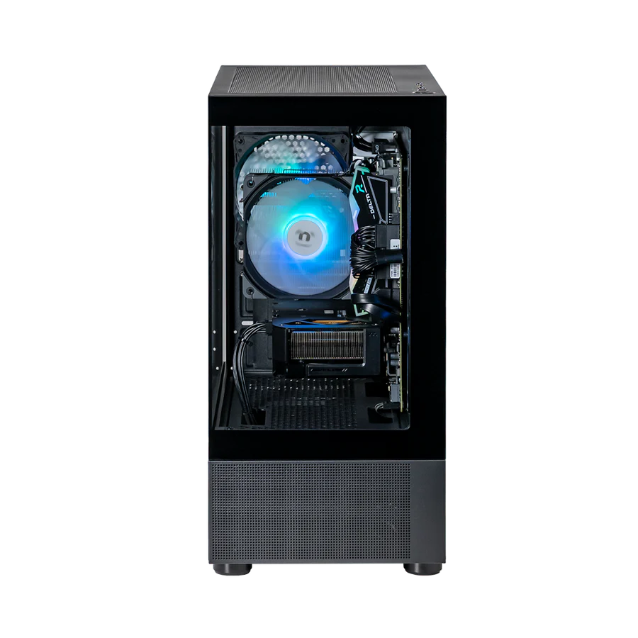 Thermaltake Horizon Elite Gaming Desktop PC (Intel 14400F / RTX 5060 / 32GB RAM) - Black Edition - Image 4