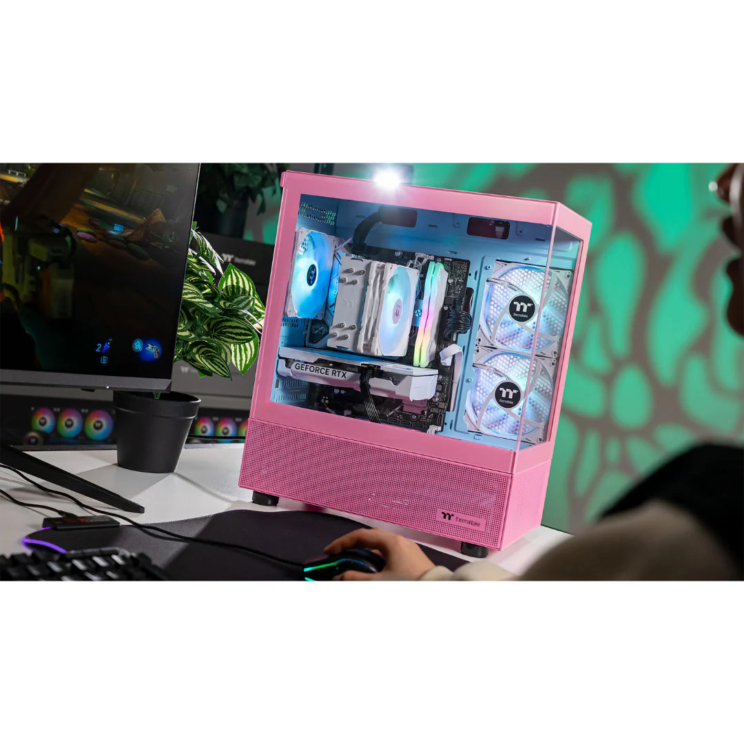 Thermaltake Horizon Elite Gaming Desktop PC (Intel 14400F / RTX 5060 / 32GB RAM) - Bubble Pink Edition - Image 6