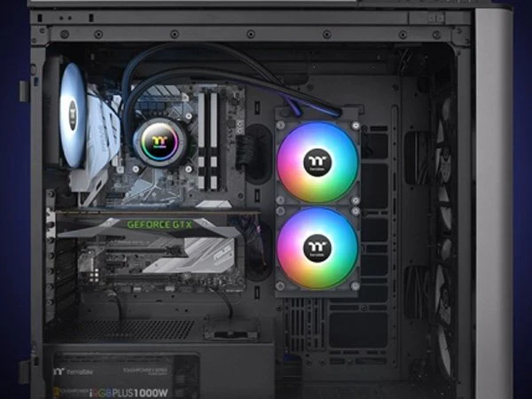 Thermaltake TH240 V2 240mm ARGB AIO Liquid CPU Cooler (CL-W361-PL12SW-A) - Image 6