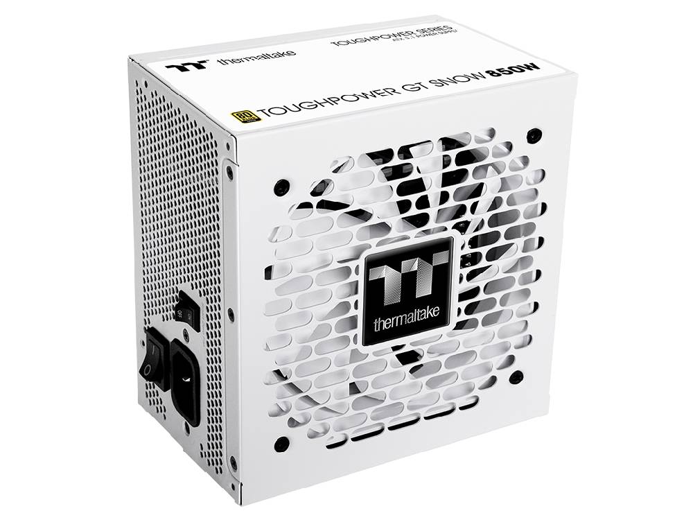 Thermaltake Toughpower GT 850W 80+ Gold PCIe Gen5.1 ATX 3.1 Fully Modular Power Supply - White (PS-TPT-0850FNFAGA-W) - Image 3