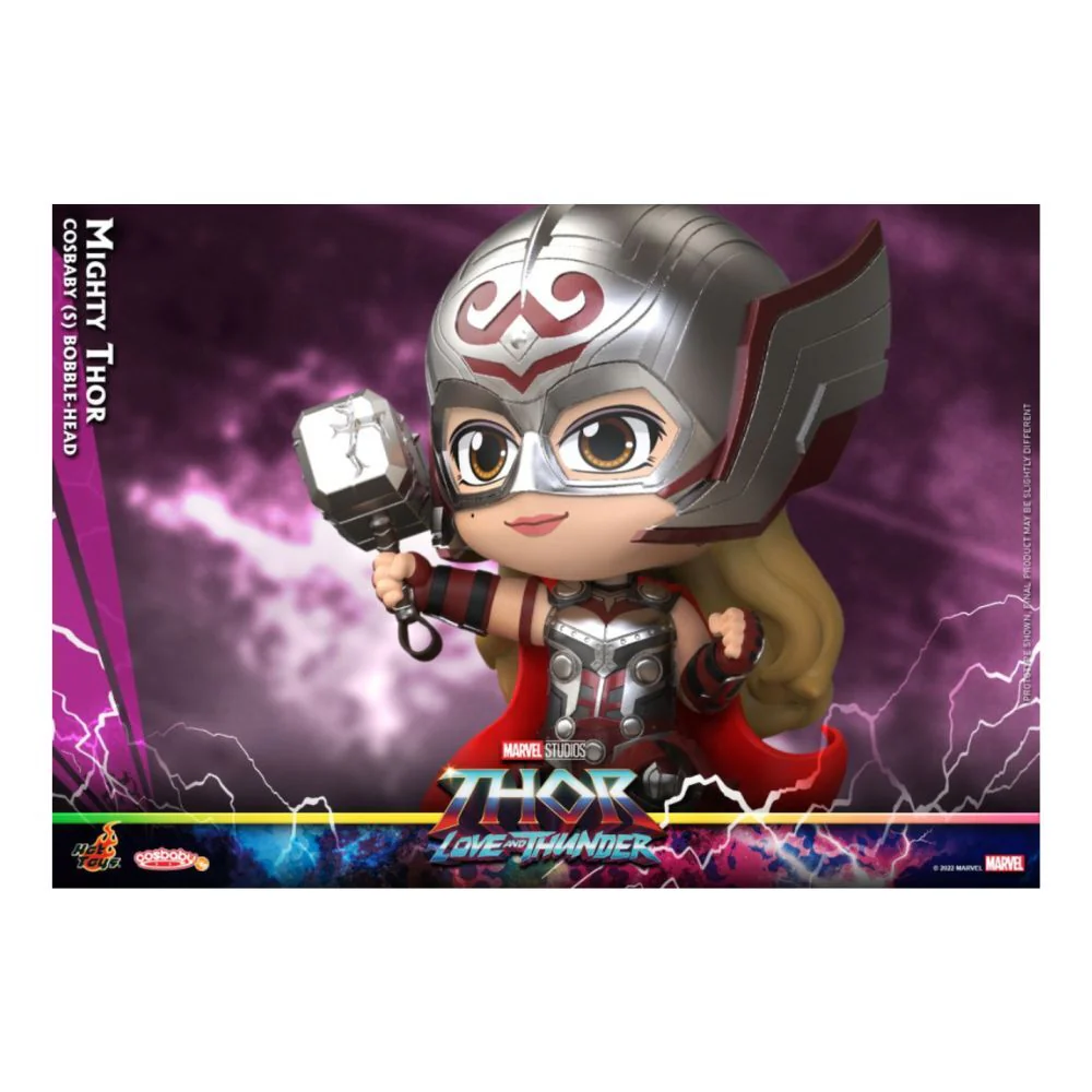 Thor 4 Love and Thunder Mighty Thor Cosbaby Figure Kids Collectable Toy - Image 3
