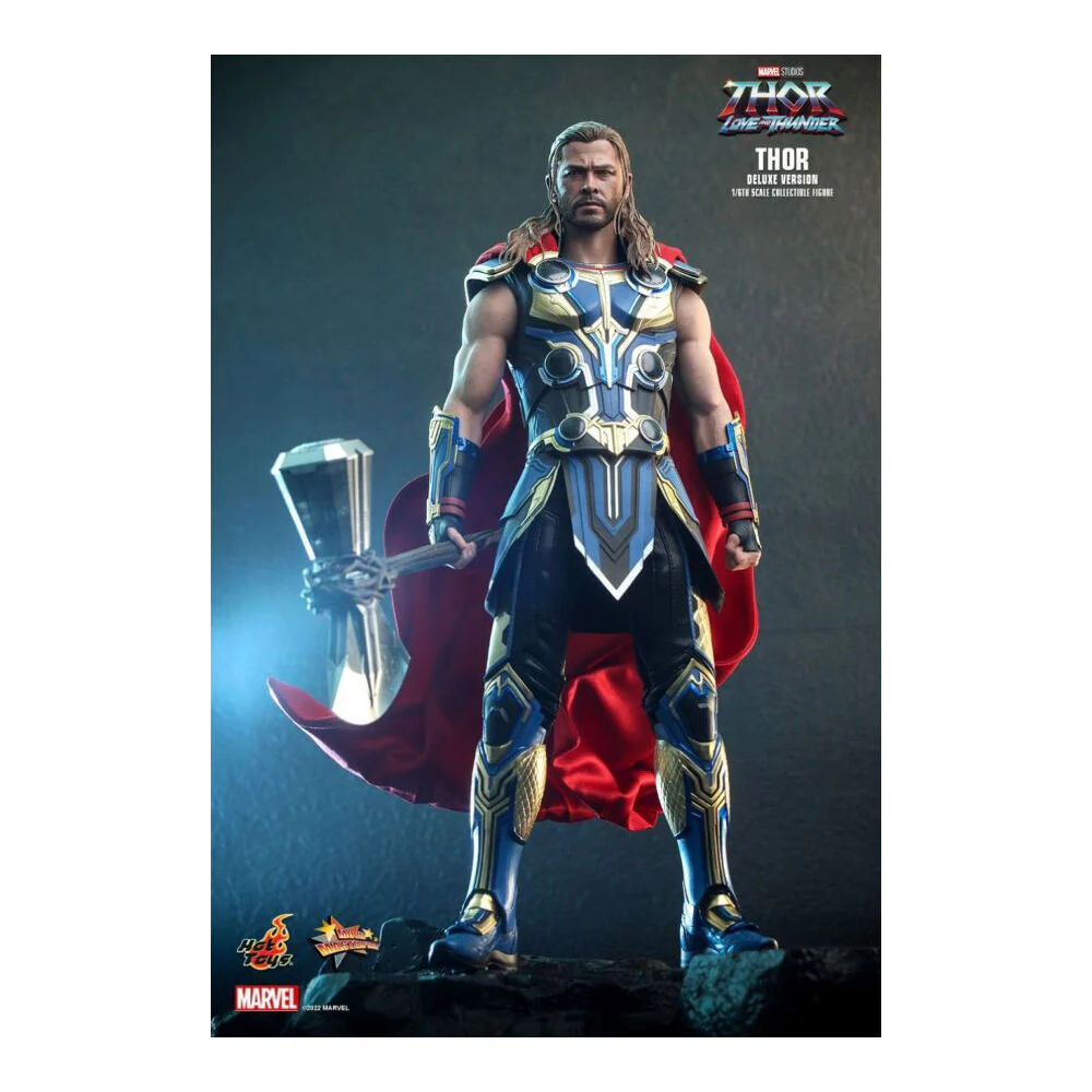 Thor 4 Love and Thunder Thor Deluxe 1:6 Scale Collectable Figure - Image 5