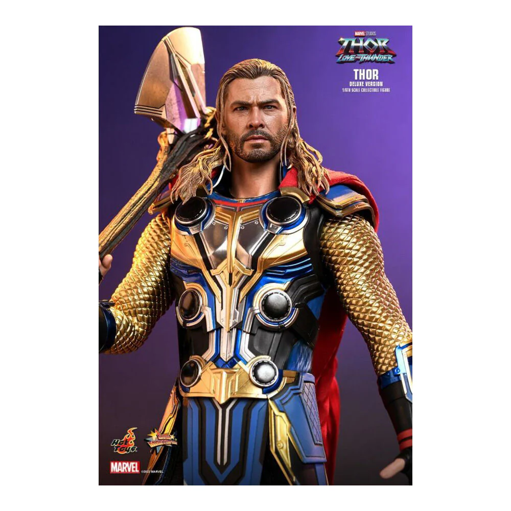 Thor 4 Love and Thunder Thor Deluxe 1:6 Scale Collectable Figure - Image 6