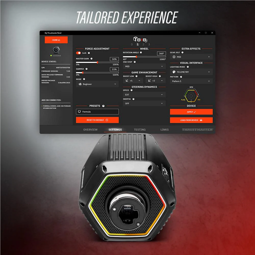 Thrustmaster T818 Servo Base Black Edition - Image 8