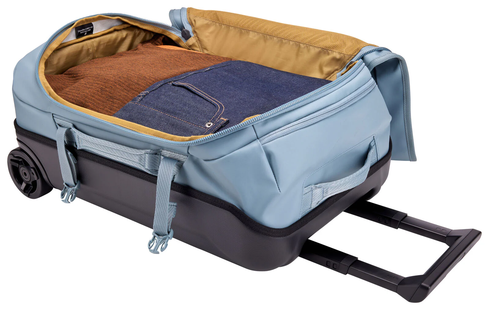 THULE Chasm Carry On Wheeled Duffel Luggage 40L Pond Blue - Image 6