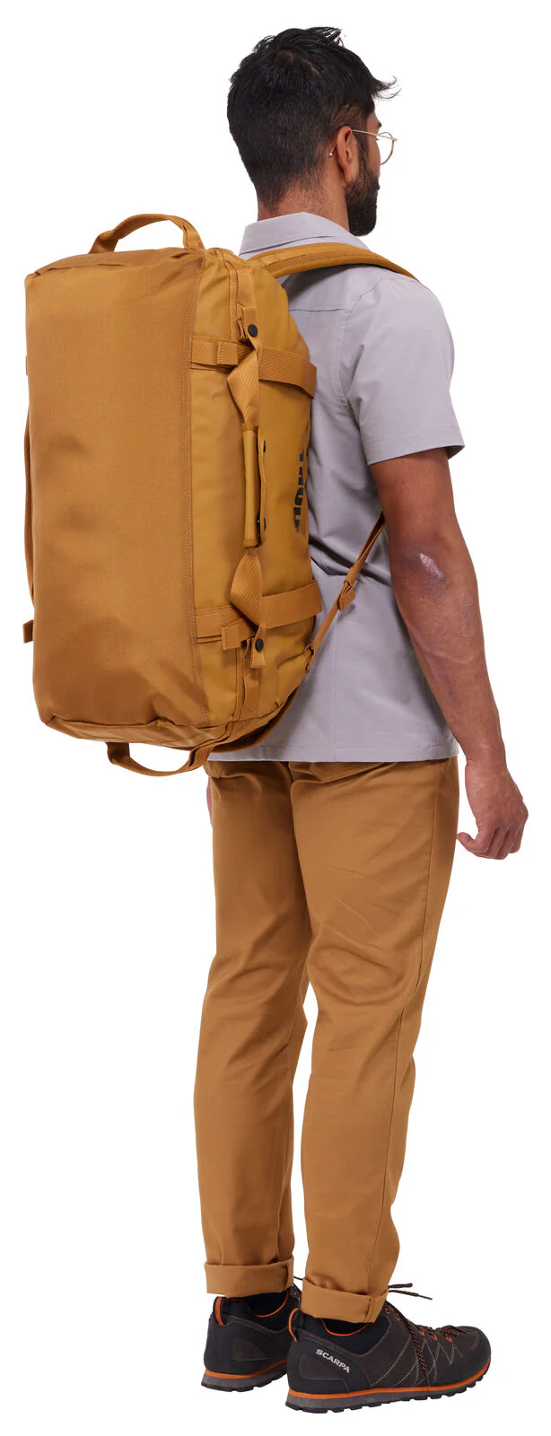 Thule Chasm Convertible Backpack Duffle 40L (Golden) - Image 6