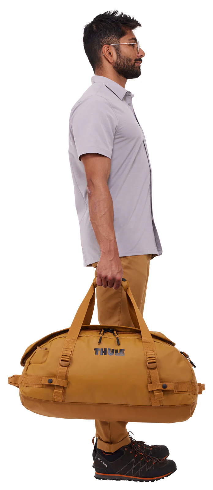 Thule Chasm Convertible Backpack Duffle 40L (Golden) - Image 7