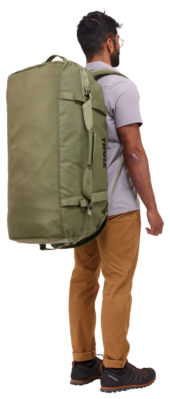 Thule Chasm Duffle Travel Backpack Extra Large 90L (Olivine) - Image 2