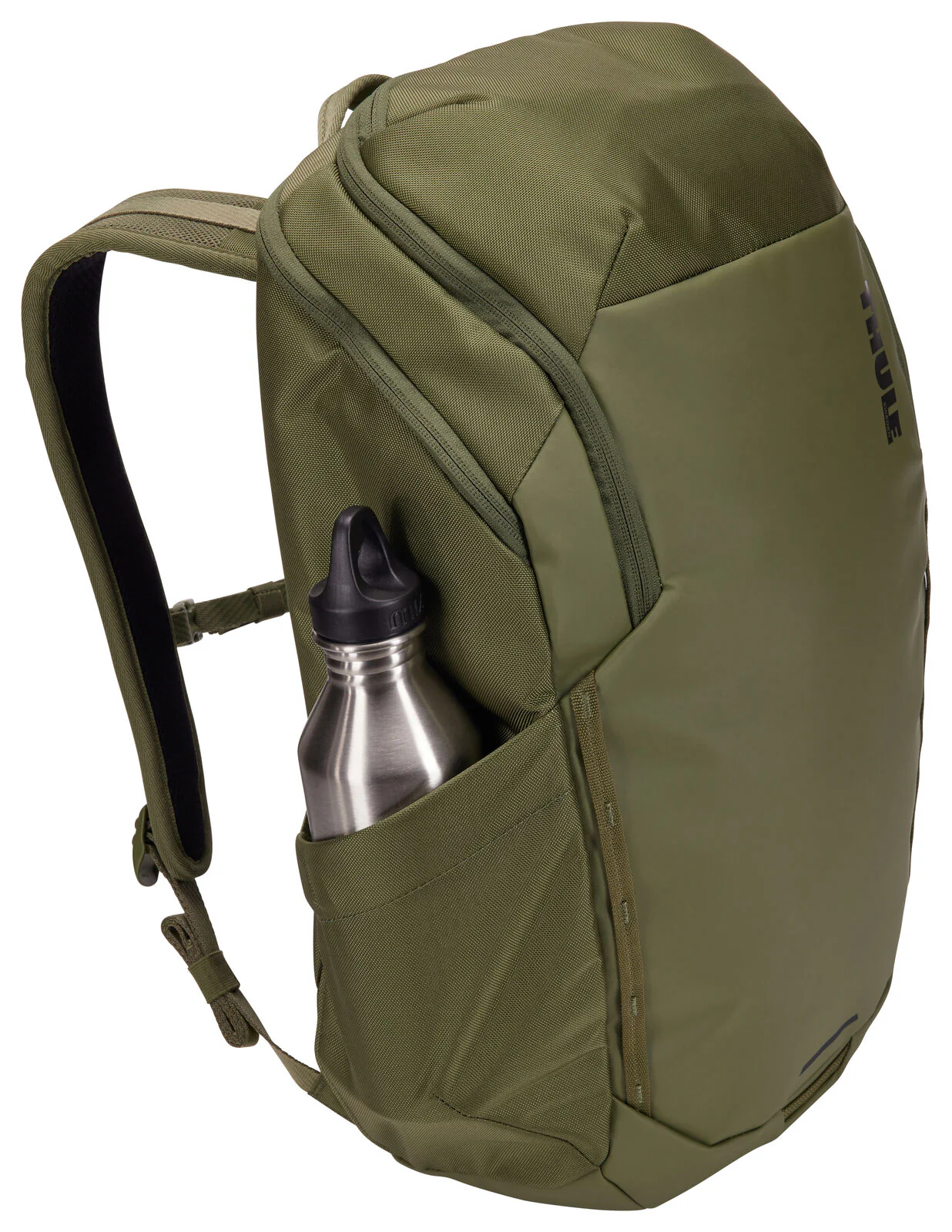 THULE Chasm Everyday Backpack Bag Travel with Laptop Pocket 26L Olivine - Image 9