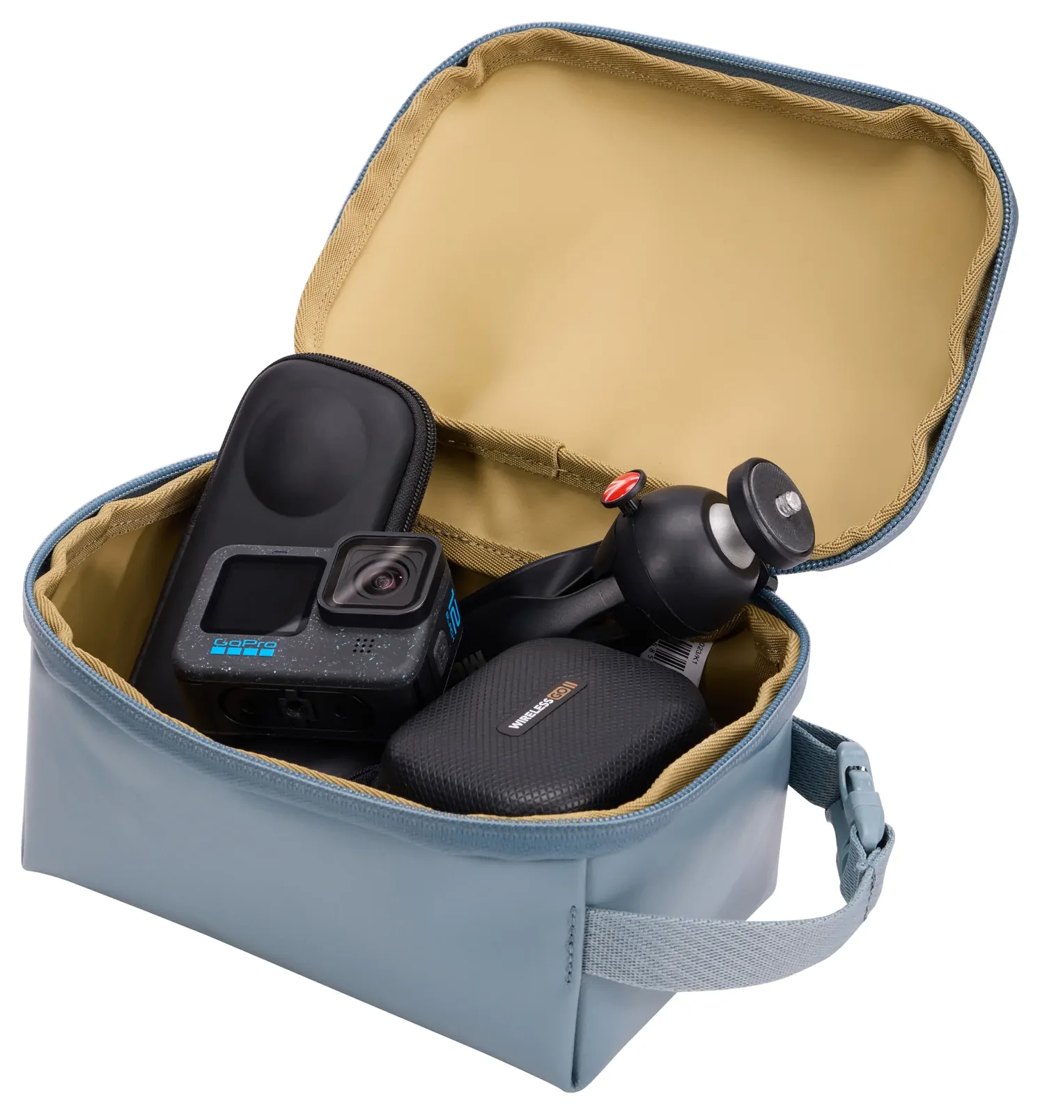 THULE Chasm Packing Gear Cube Travel Storage 3L Small (Pond Gray) - Image 2
