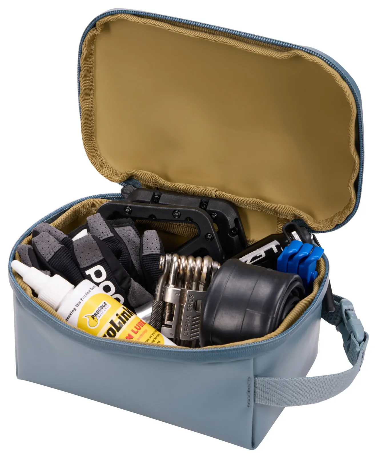 THULE Chasm Packing Gear Cube Travel Storage 3L Small (Pond Gray) - Image 3