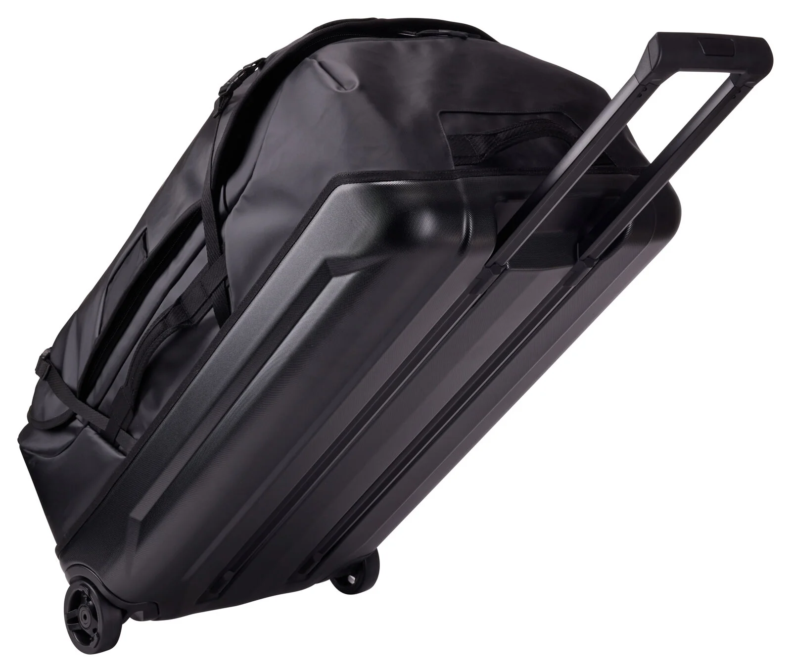THULE Chasm Wheeled Duffel Travel Suitcase Luggage Bag 110L (Black) - Image 5