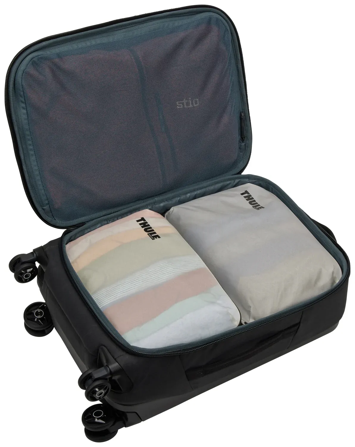 THULE Packing Cube Set Compression Travel Storage Bags Duo 2x (Small and Medium) White - Image 4