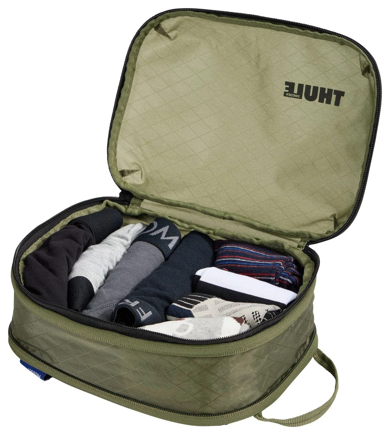 THULE Small Packing Cube 26x18x11 Travel Storage Organizer in Soft Green - Image 4
