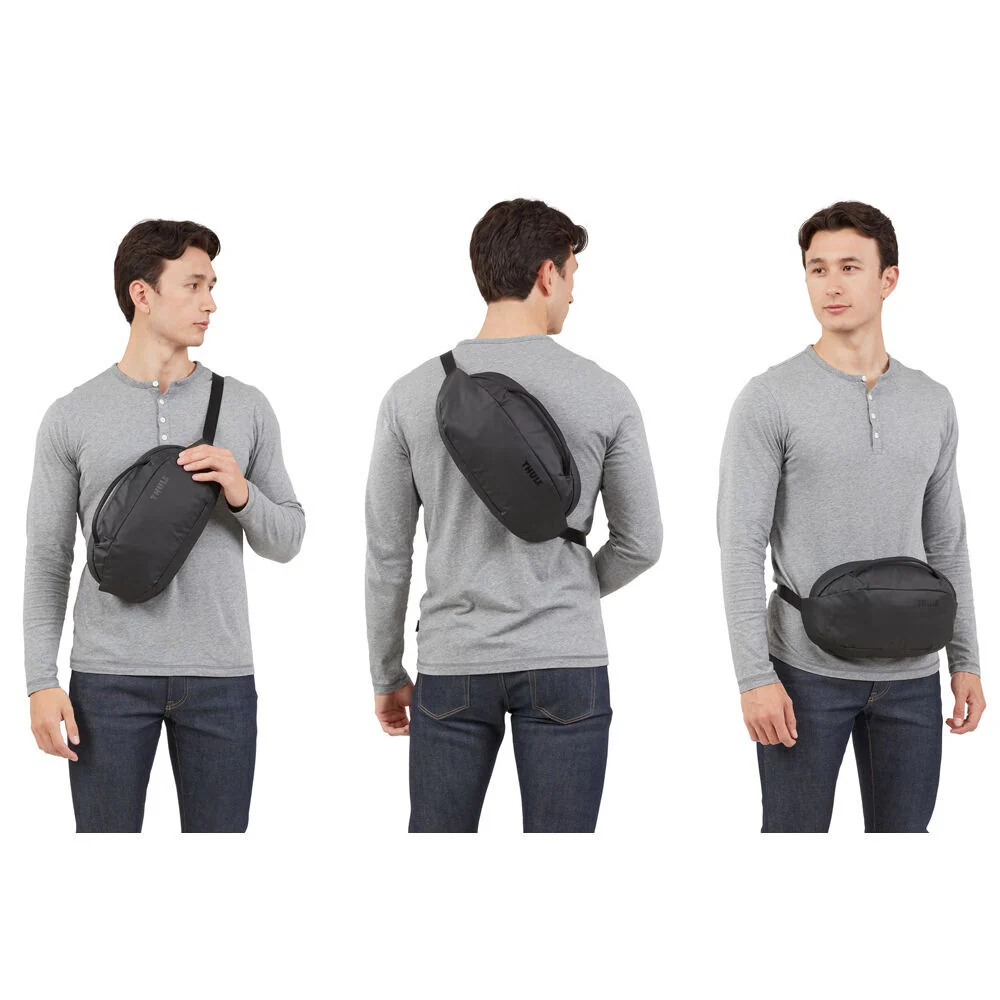 THULE Tact 5L Sling Bum Bag Water-Resistant Crossbody Waist Pack in Black - Image 3