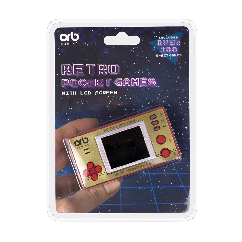 Thumbs Up Retro Pocket Games 1.0 Portable Handheld Console with 1.8in Screen - Image 2