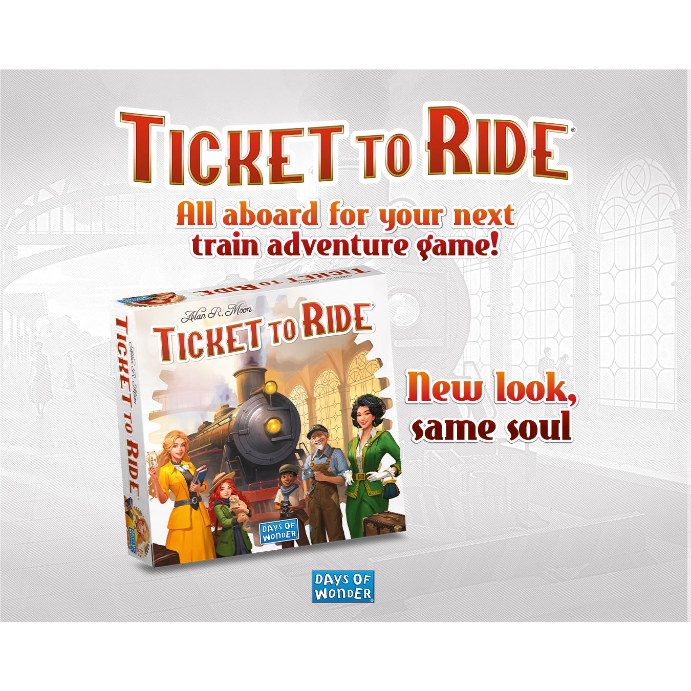 Ticket to Ride Board Game (Refresh) - Image 3