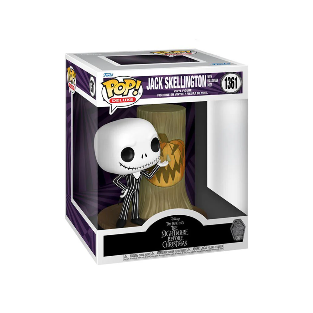 TNBC Jack with Halloween Town Door 30th Anniversary Pop Deluxe Figure Kids Toy - Image 2
