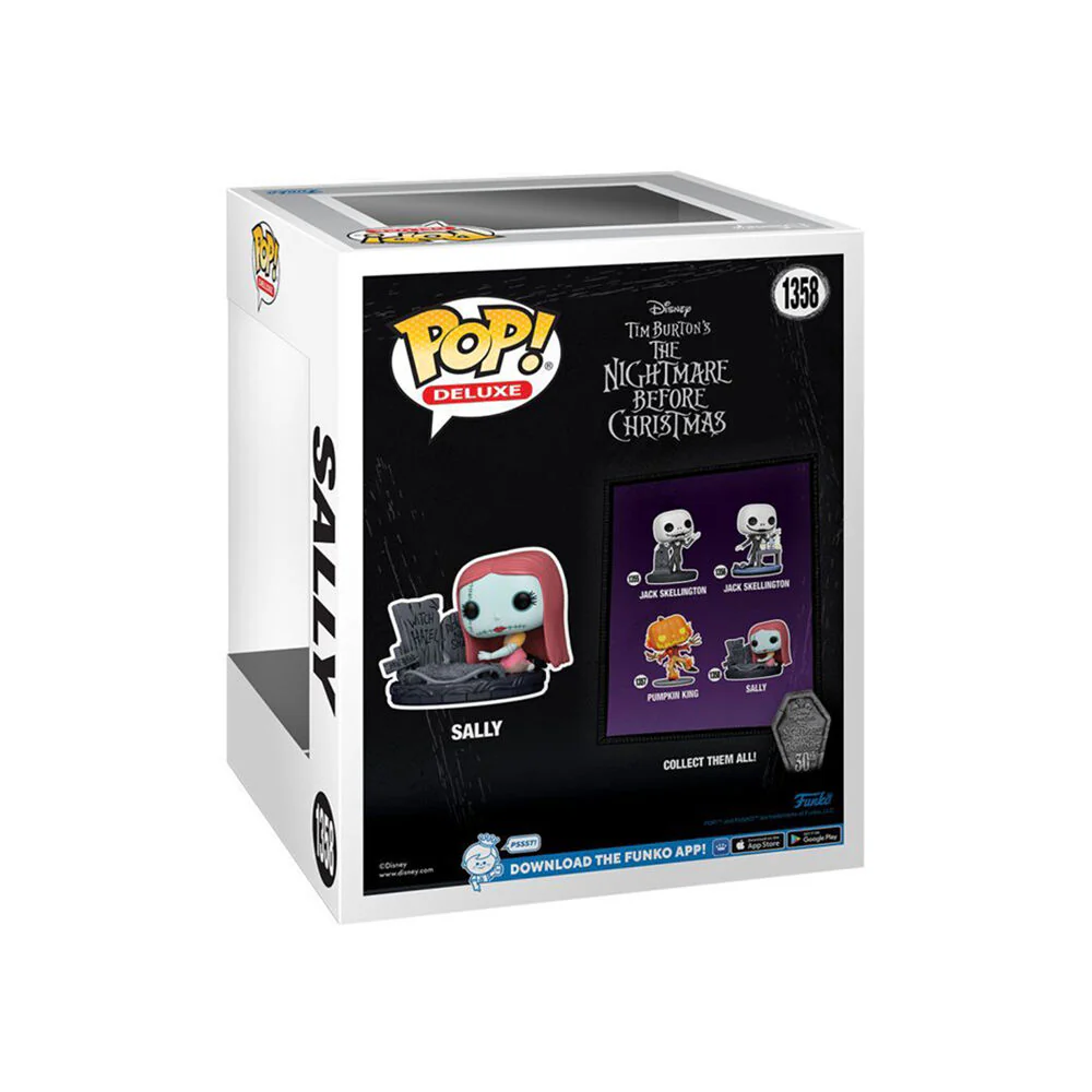 TNBC Sally with Gravestone 30th Anniversary Pop Deluxe Figure Collectable Toy - Image 3