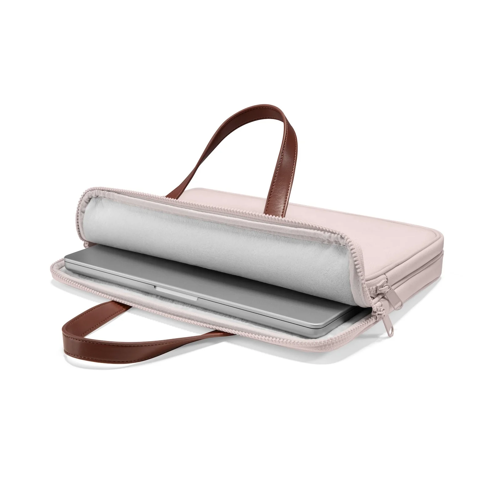 Tomtoc Versatile 14" A11 Laptop Sleeve Handbag (Blush Pink) - Image 3