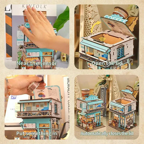 Tonecheer Cape Coffee Shop Desktop Storage - Image 3