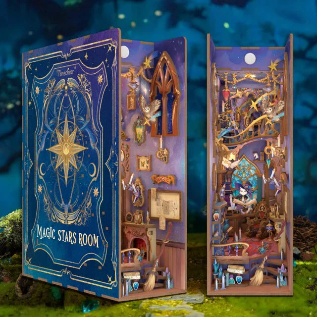 Tonecheer Magic Stars Room Book Nook Kit - Image 2