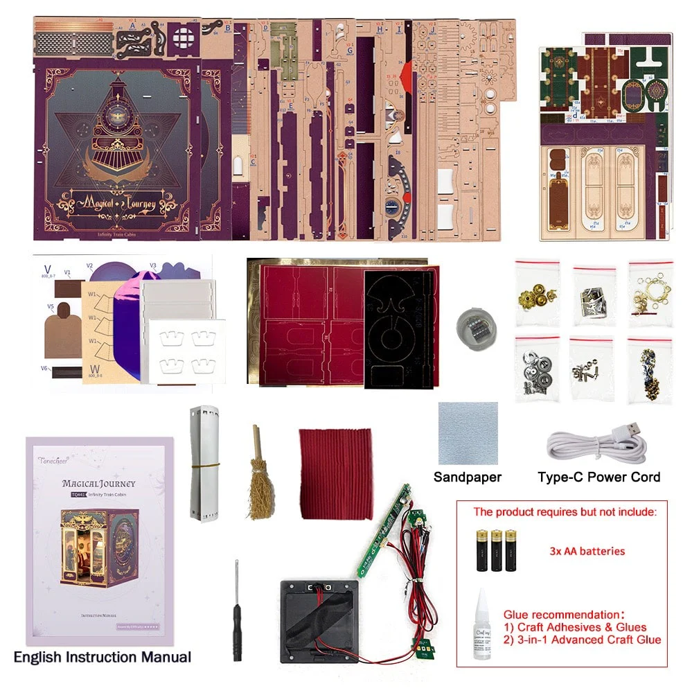 Tonecheer Magical Journey Infinity Train Cabin Kit - Image 4
