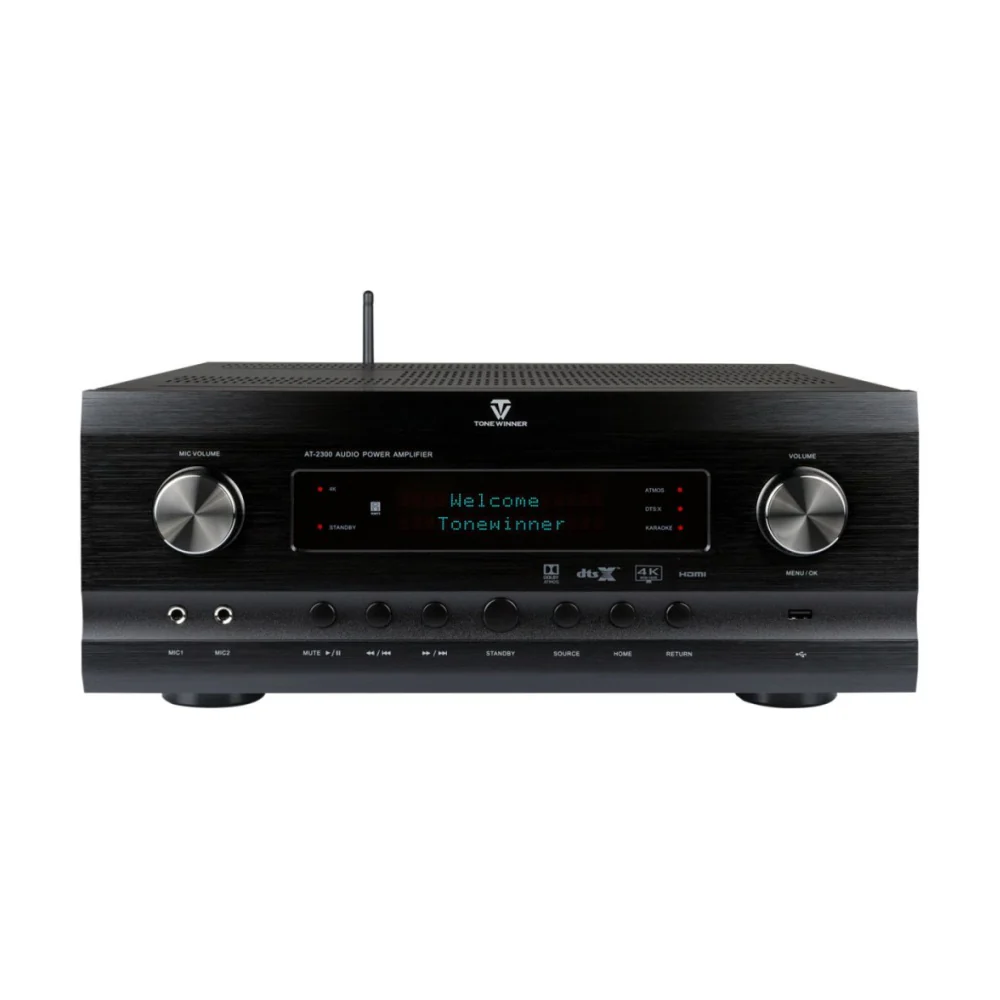 Tonewinner AT-2300 7.1 Channel AV Stereo Receiver Black - Image 3