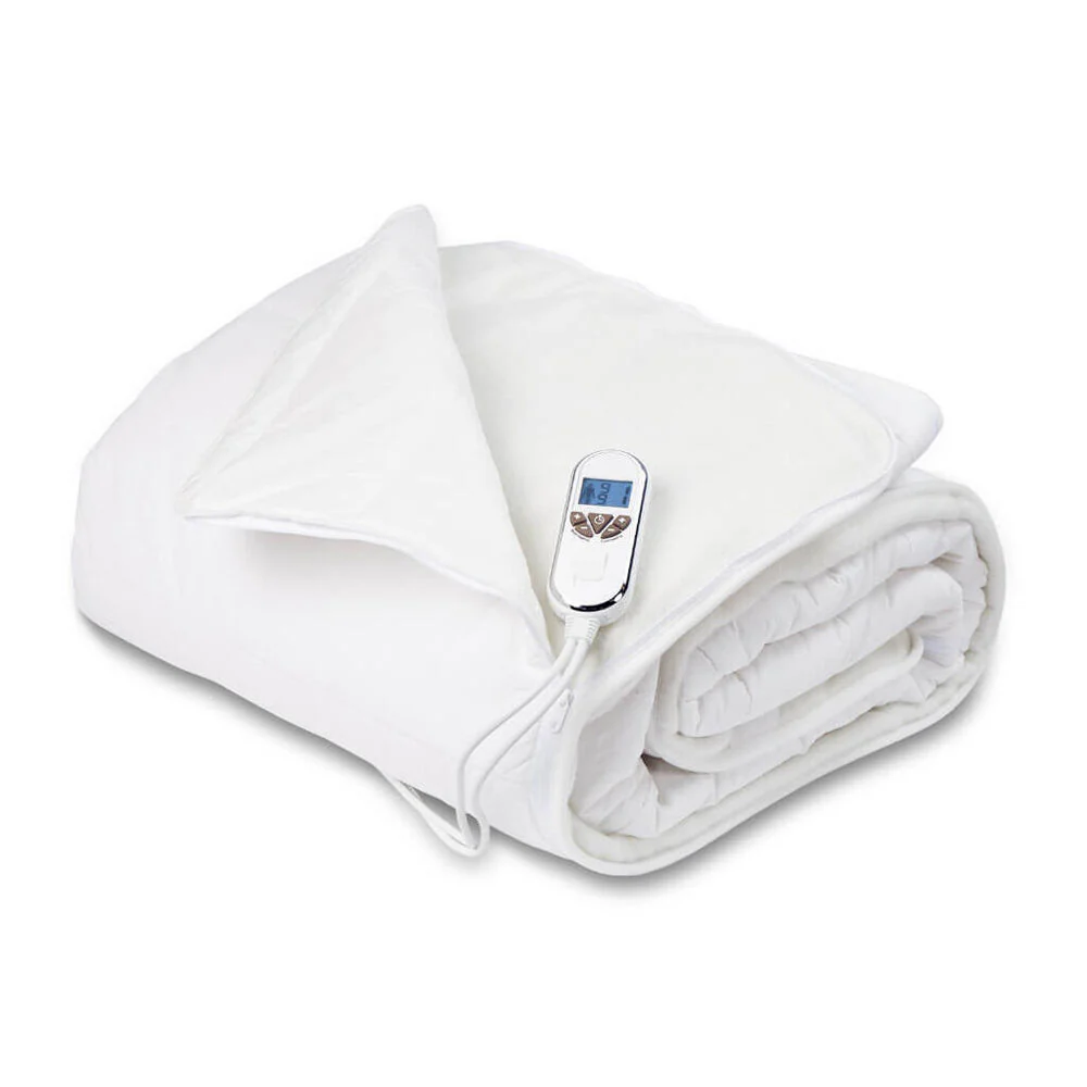 Tontine King Luxuriously Warm 2in1 Heated Topper  (White) - Image 2