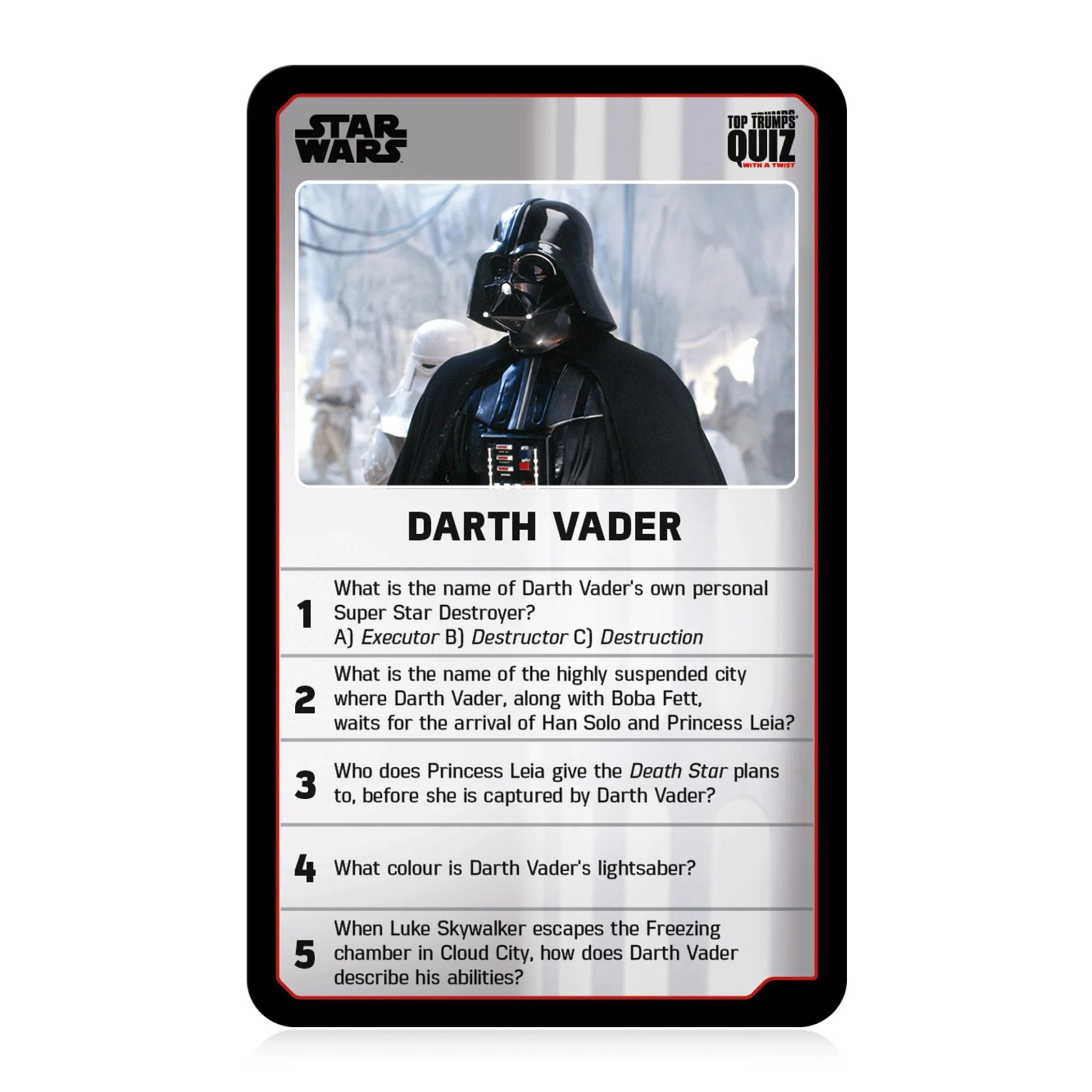 Top Trumps - Star Wars Quiz - Image 6