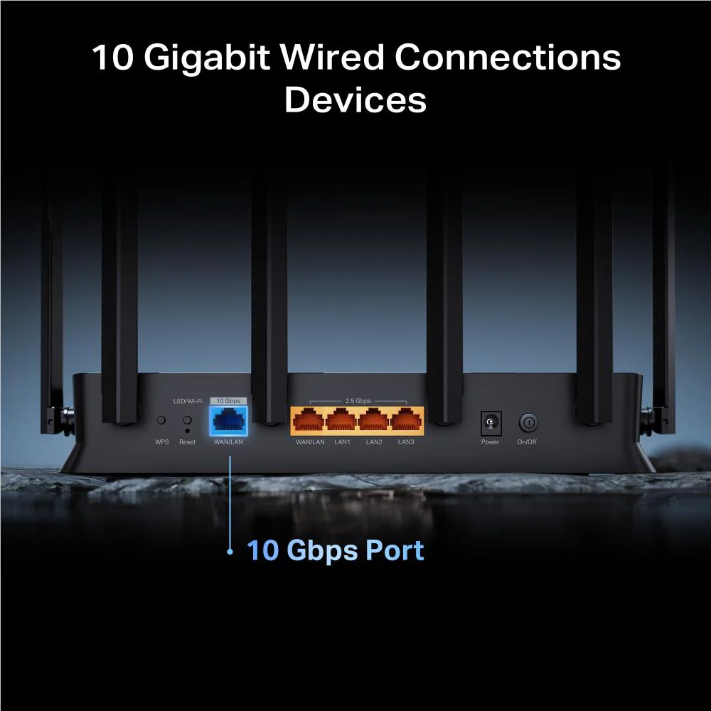 TP-Link BE9700 Tri-Band Wi-Fi 7 Router - Image 6