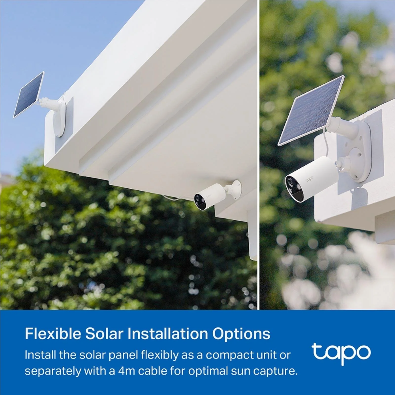TP-Link Tapo 2K 3MP Smart Wire-Free Security Camera w/Solar Panel [4 Pack] - Image 5