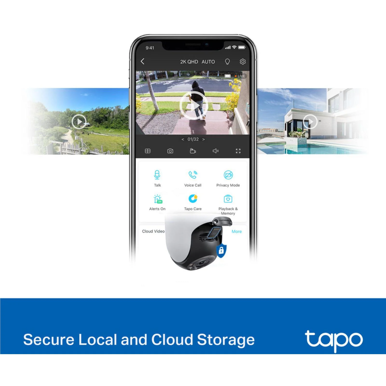 TP-Link Tapo 2K Outdoor Pan/Tilt Security Wi-Fi Camera - Image 11