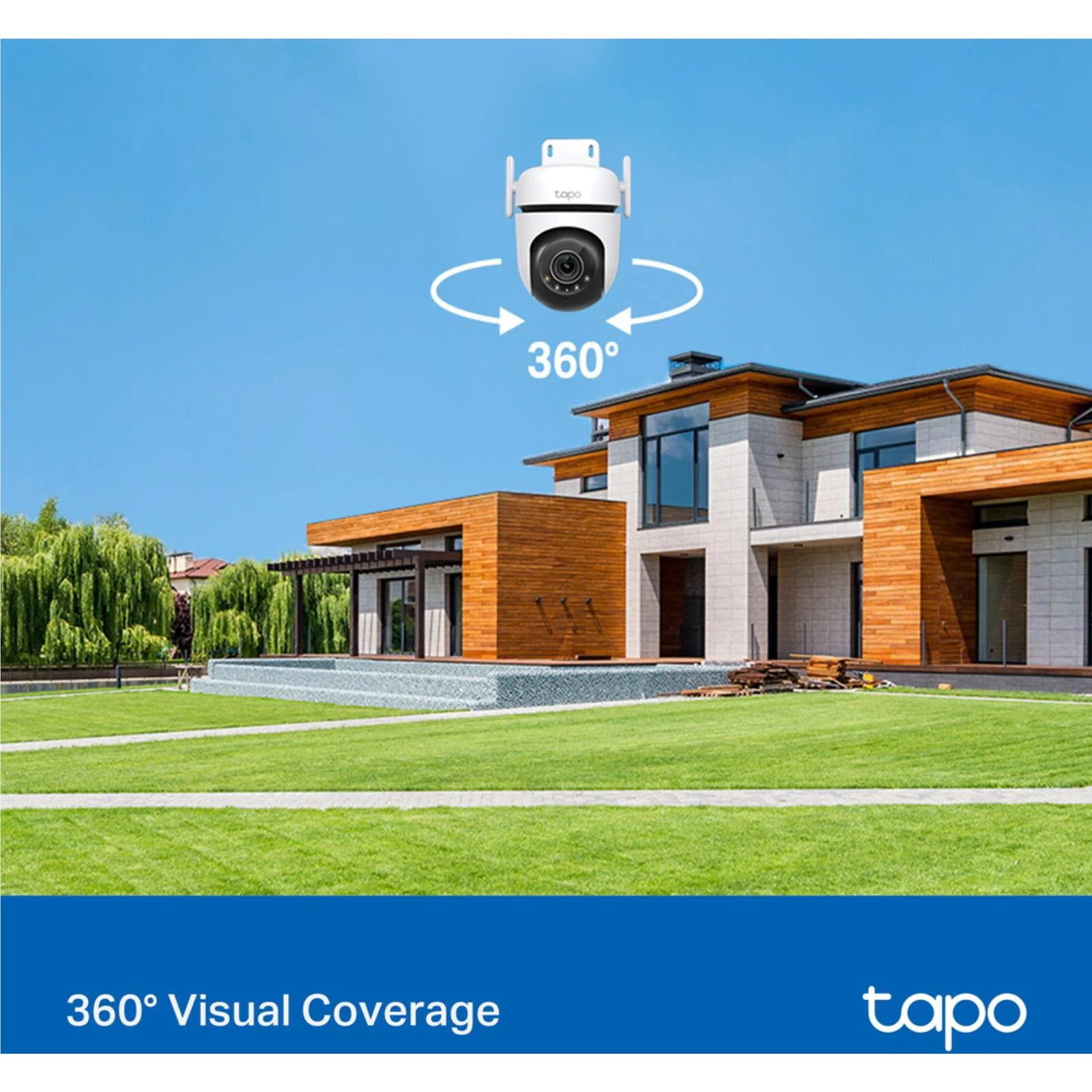 TP-Link Tapo 2K Outdoor Pan/Tilt Security Wi-Fi Camera - Image 5