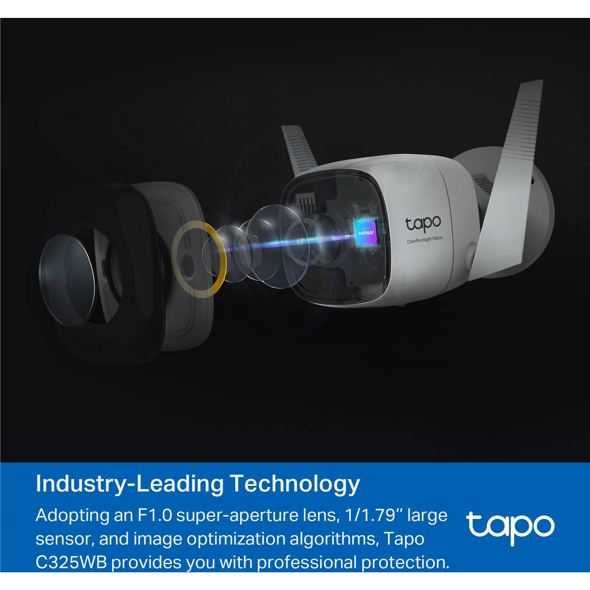 TP-Link Tapo 2K Outdoor Security Wi-Fi Camera - Image 2