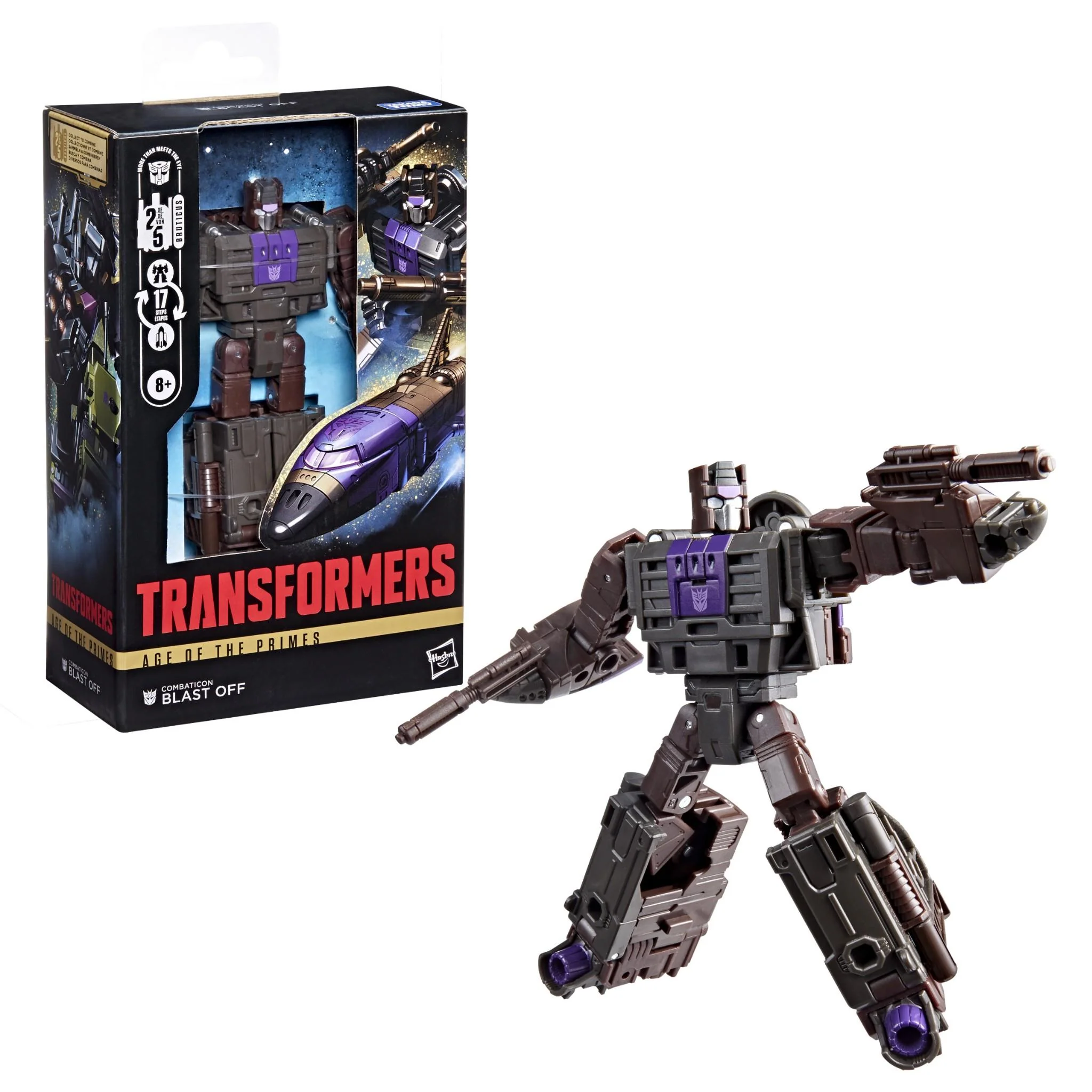 Transformers - Age of the Primes Deluxe Class (Combaticon) Blast Off Figure - Image 3