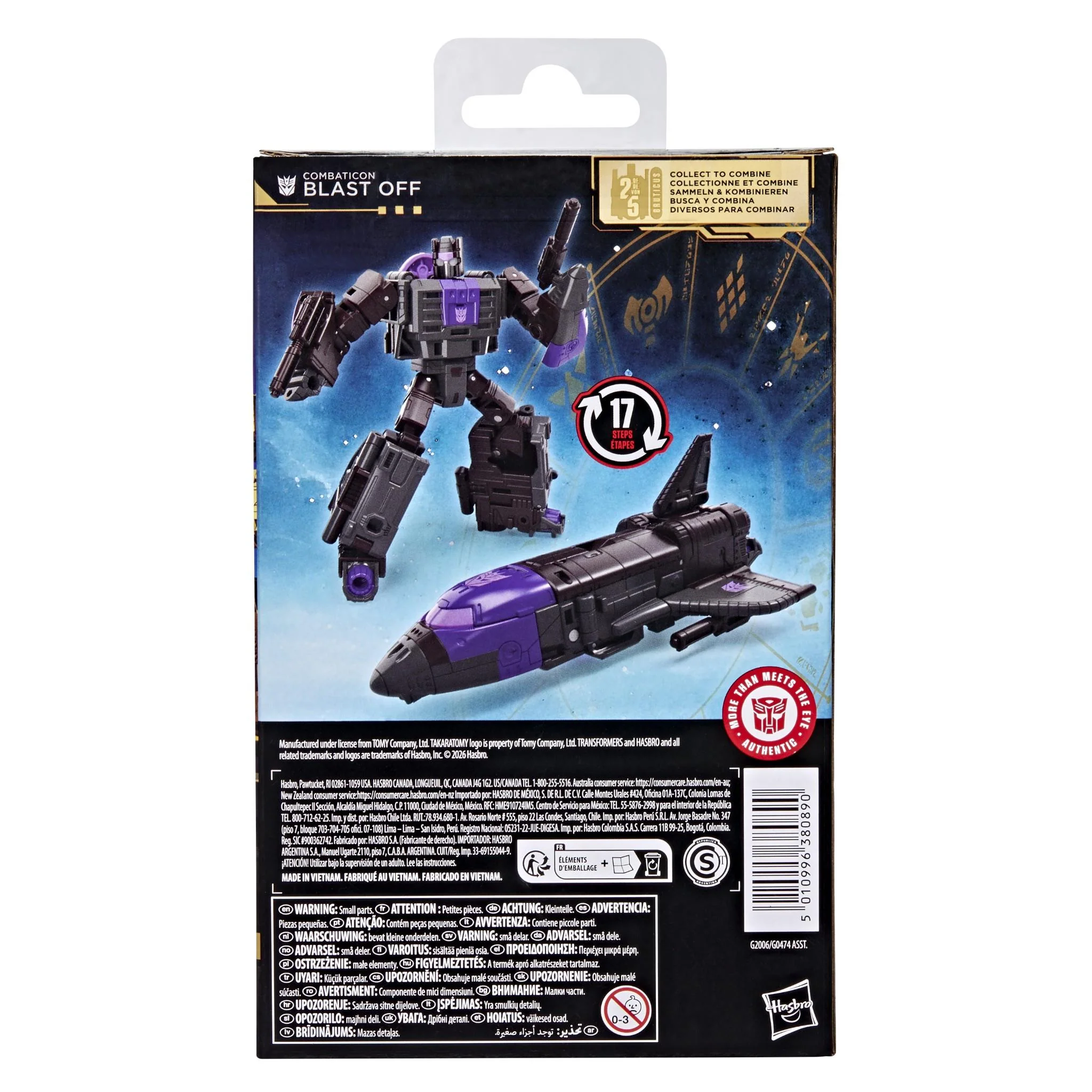 Transformers - Age of the Primes Deluxe Class (Combaticon) Blast Off Figure - Image 5