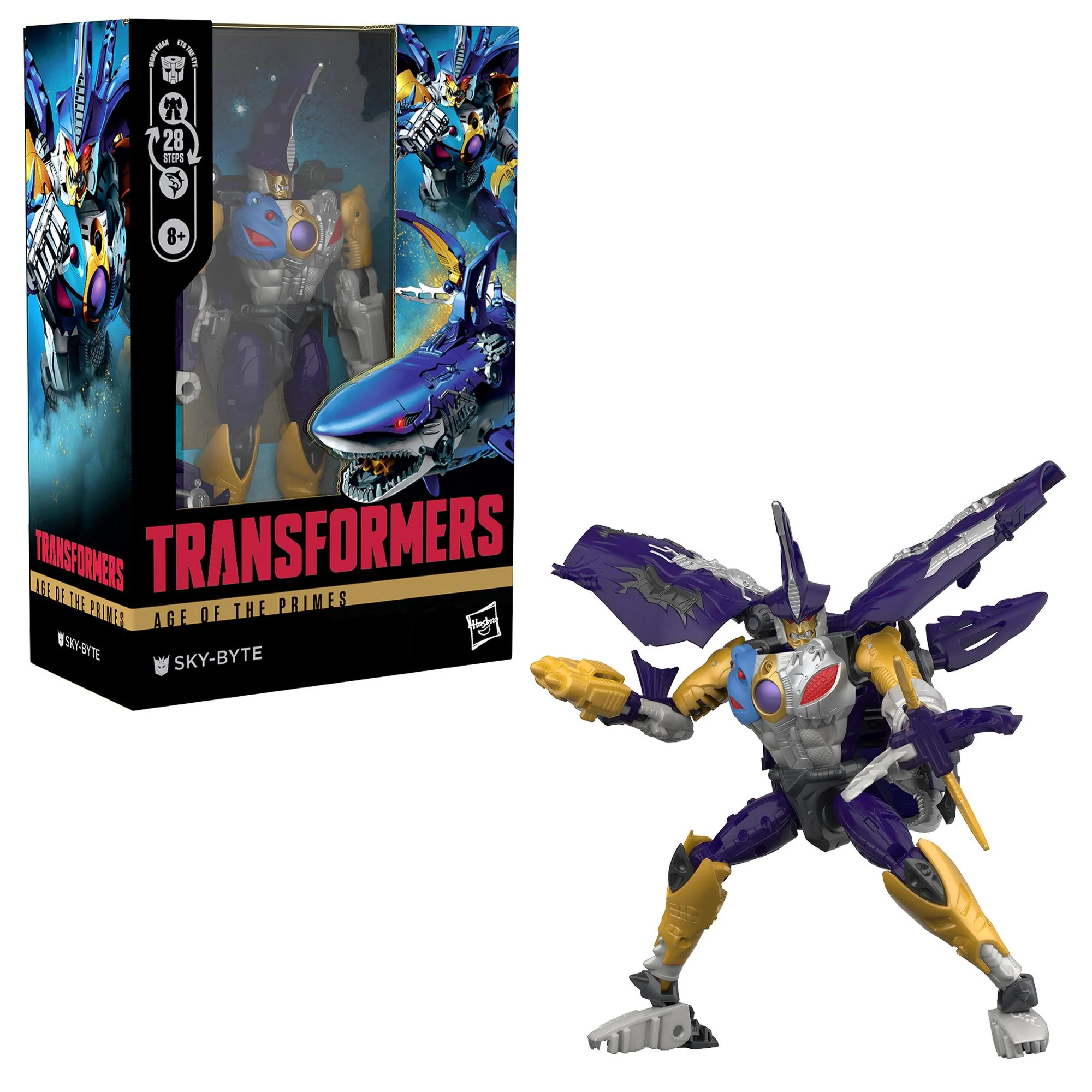 Transformers - Age Of The Primes: Voyager Class: Sky-Byte Figure - Image 3