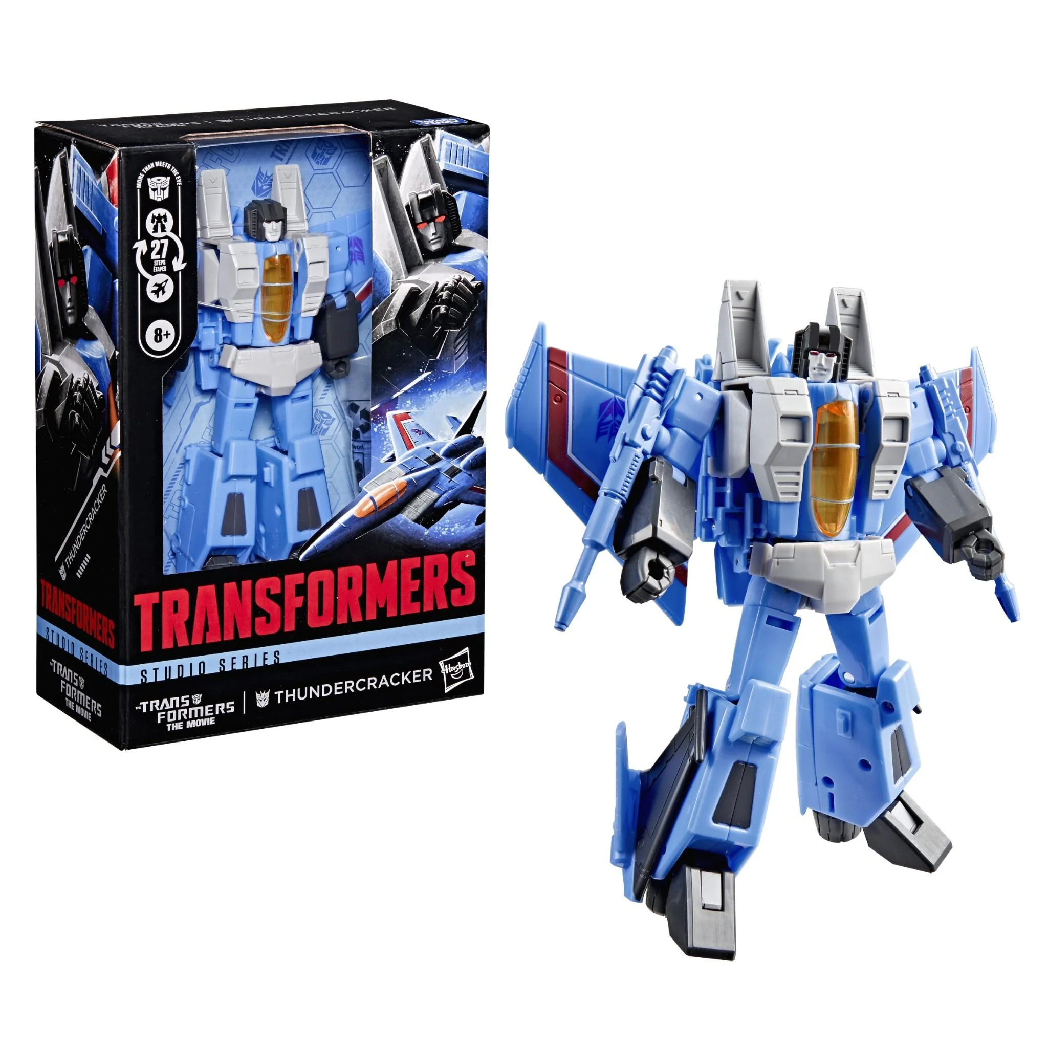 Transformers - Studio Series The Transformers: The Movie Voyager Class Thundercracker Figure - Image 4
