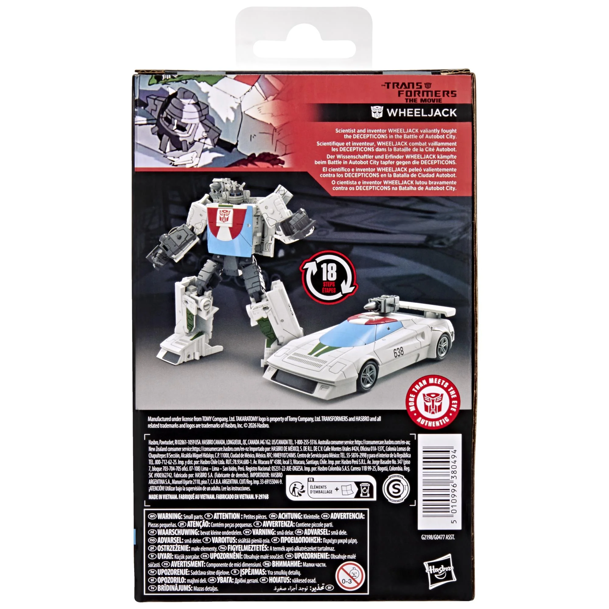 Transformers - Studio Series: Transformers: The Movie - Deluxe Class Wheeljack Figure - Image 10