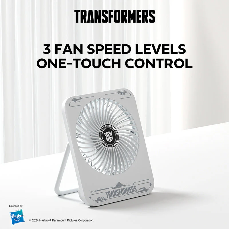 Transformers TF-F01 Portable Desktop Fan (White) - Image 10