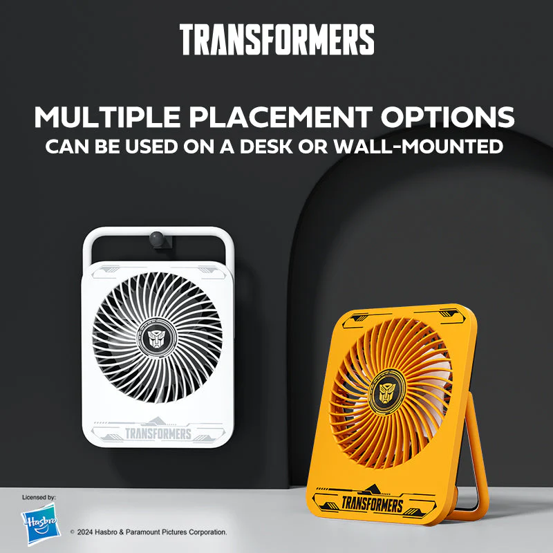 Transformers TF-F01 Portable Desktop Fan (White) - Image 3