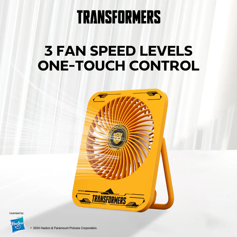 Transformers TF-F01 Portable Desktop Fan (White) - Image 5
