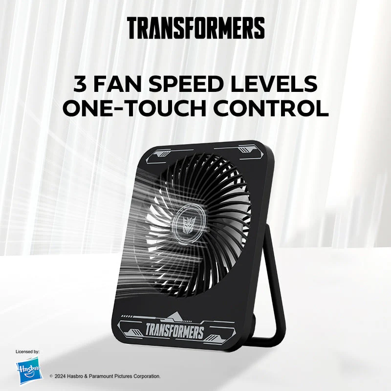 Transformers TF-F01 Portable Desktop Fan (White) - Image 7