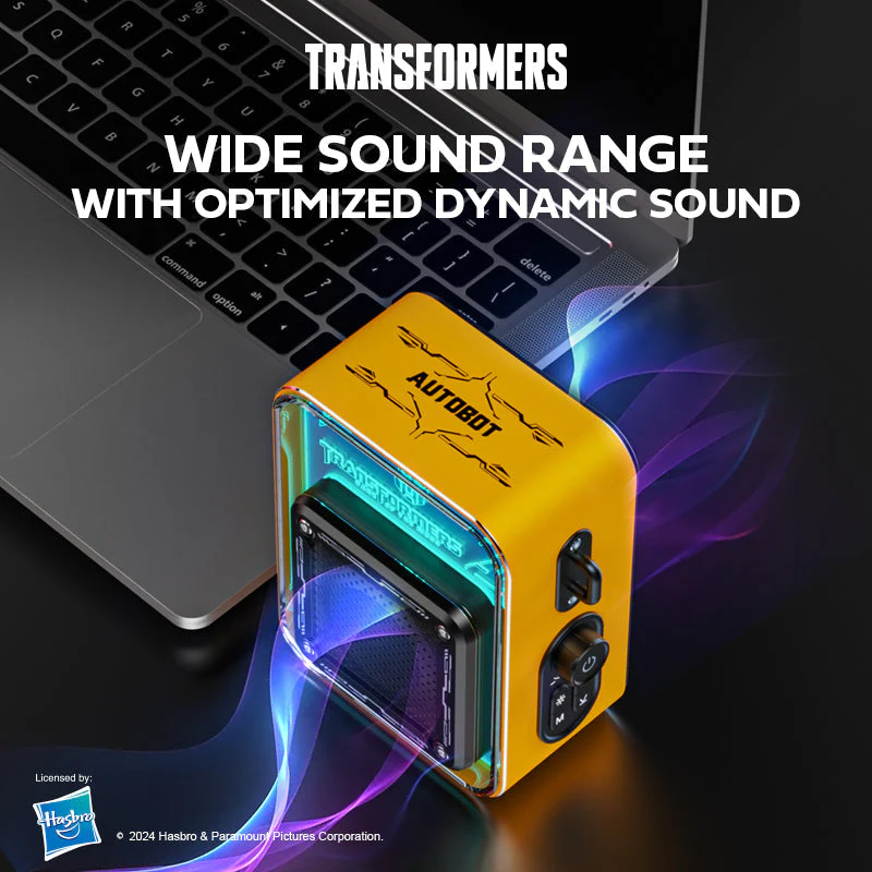 Transformers TF-Y02 Portable Wireless Bluetooth Speaker - Image 3