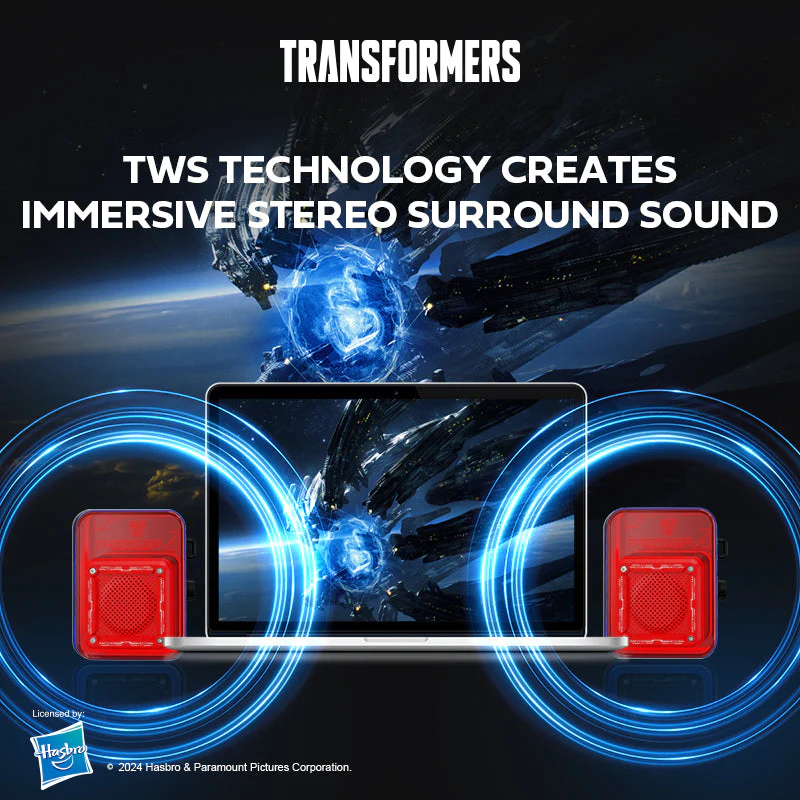Transformers TF-Y02 Portable Wireless Bluetooth Speaker - Image 9