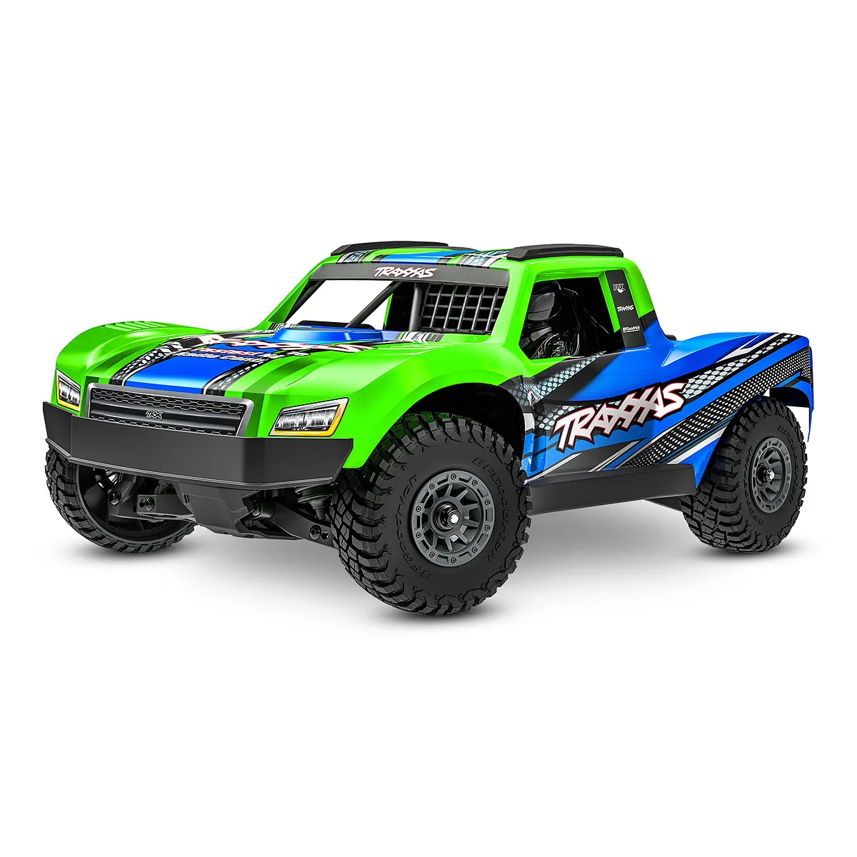 Traxxas Mini Slash 4X4 BL2S RC Short Course Truck Electric Brushless 4WD 1/16 Scale RTR - Orange - Image 2