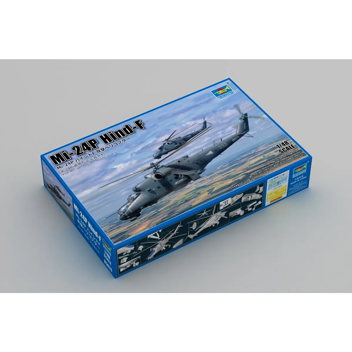 Trumpeter 1/48 Mi-24P Hind-F Helicopter Scaled Plastic Model Kit - Image 2