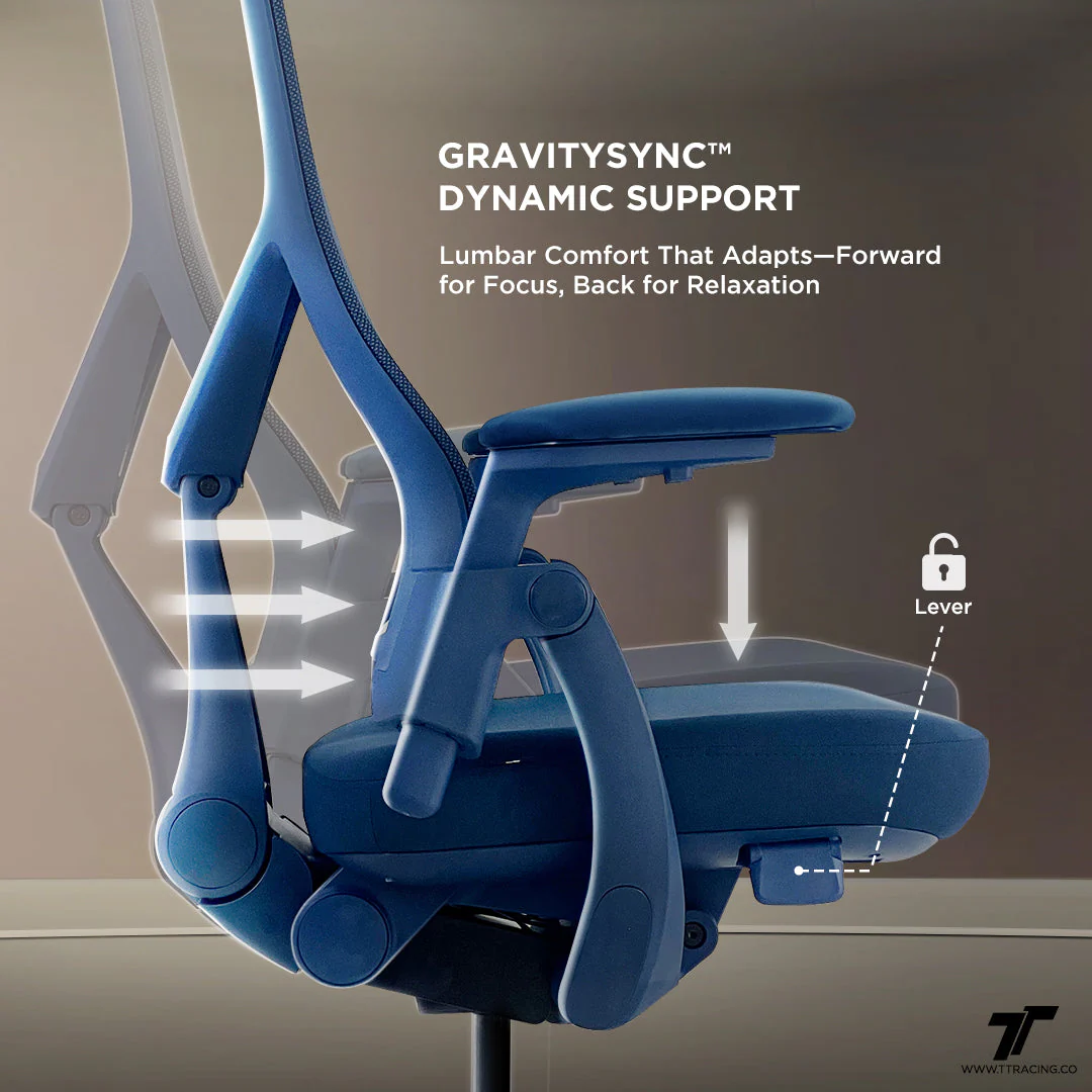 TT Aeroflex Ergochair - Graphite Black - Image 4