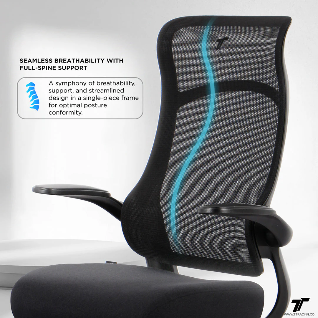 TT AIRFLEX Ergochair - Minty Green - Image 3